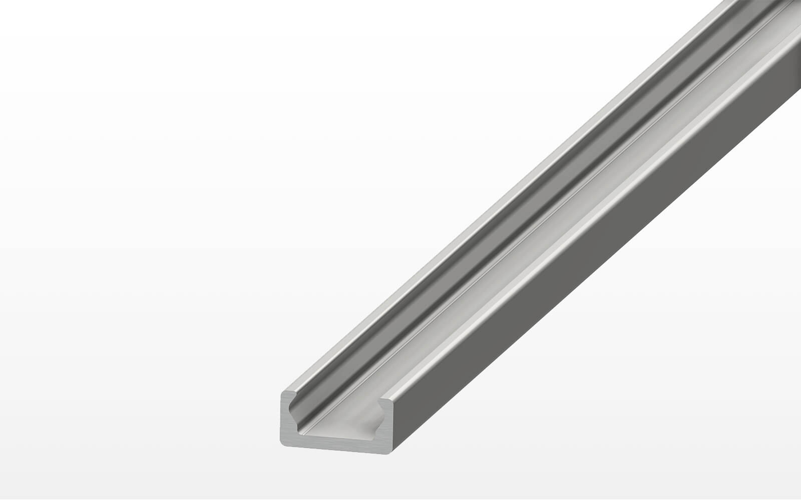 Steel profile, linear technology, U guides